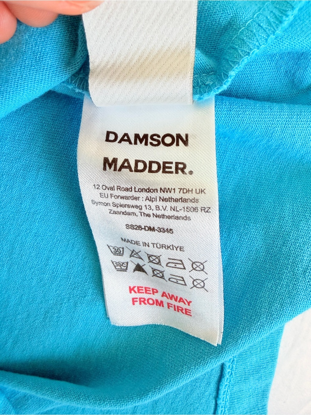 Damson Madder Snack Plate 100%
Cotton Graphic Tee - Picture 9 of 11
